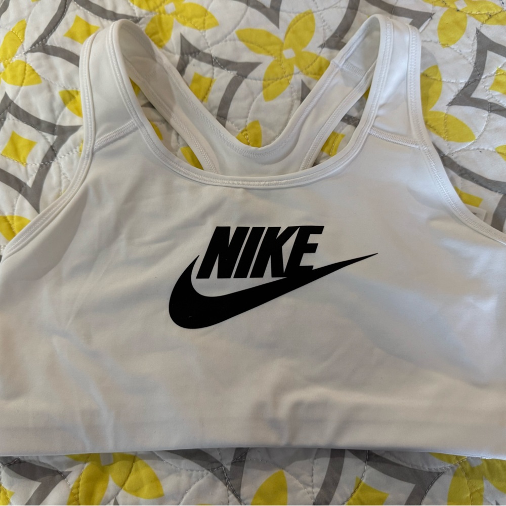 Nike Sports Bra White Large
